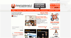 Desktop Screenshot of americainternet.cl